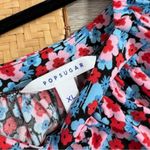 Popsugar Floral printed‎ balloon sleeve blouse Photo 1