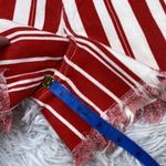 Bonjour Vintage  striped high waisted shorts 3/4 Deadstock Photo 4