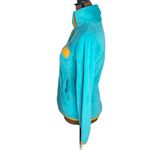 Patagonia Retool snap-T fleece pullover soft shell jacket turquoise orange sz XS Photo 3