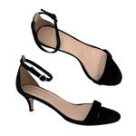 J.Crew  Suede ankle strap sandals kitten heel sz 10 Minimalist quiet luxury chic Photo 0