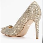 Badgley Mischka NWOT Heels Size 5.5 Cher II Crystal Embellished Pump Photo 2