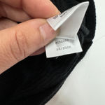 1. State  Sweater Womens Medium Black Balloon Sleeve Ribbed‎ Knit V Neck Photo 8