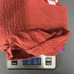 Urban Outfitters  Ballon Sleeve Crop Pumpkin Women's Top Size Medium Photo 11