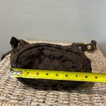 Coach Vintage Brown Bleeker Signature Canvas Leather Bucket Crossbody Bag 11437 Photo 10