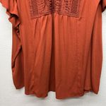 Torrid Top Womens 5X Gauzy Minimalist Boho Modest Mature Relaxed Comfort Photo 3