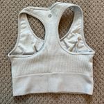 90 Degrees by Reflex 90 Degree by Reflex Grey Ribbed Sports Bra Photo 1
