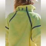 Free People Mountain High Half Zip Fleece Size xs Sour Citrus Combo Yellow Photo 1