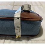 Alyssa Denim & Vegan Crossbody Blue Photo 5