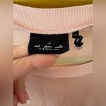 Urban Outfitters blush pink satin short sleeve shirt medium Photo 1