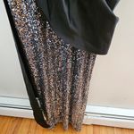 Jay Godfrey Dress Amira sequined mesh gown draped front black cocktail formal Size XS Photo 10
