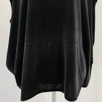 Alfani New  Velvet Cap Sleeve Boat Neck Top Black Photo 5