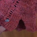 American Eagle Rust  crocheted sweater Photo 2