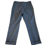 Banana Republic  NEW size 4 dress pants black cuffed leg Photo 8