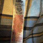 Disney NWOT Disbey Turning Red Panda Blue White Plaid Flannel Shirt Small Oversized Photo 6