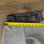 Stylish Women's Black and White Patterned Leggings Gray Size M Photo 8