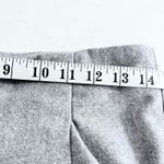 Wilfred Aritzia Chambery Wool Cashmere Blend Pleated Cropped Trouser Sz 4 Gray Photo 9