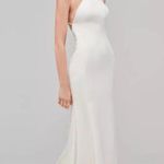 Willowby by Watters 59310 Knox Wedding Dress Ivory Halter Strappy Back size 6 White Photo 0