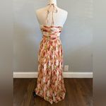 Abercrombie & Fitch  Floral Halter Maxi‎ Dress Size Small EUC Photo 7