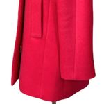 J.Crew Women's Wool Blend Stadium Cocoon Zip Front Coat Pink Women's Size 0 Photo 10