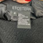 Etcetera Wool asymmetric, midi skirt with sweater, yarn, fringe across bottom, unique Photo 4