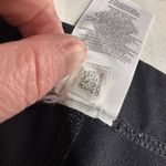 Adidas ‎ Women’s Black Silver Reflective Cropped Compression Leggings Pants Large Photo 10