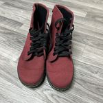Dr. Martens  Shoreditch Burgundy Canvas High Top 6 Photo 3
