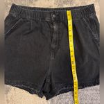 American Eagle  Black Denim Women's Shorts Photo 5
