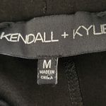 Kendall + Kylie  Black Pull-on Ankle Pants with Slit Hemlines Size Medium Photo 5