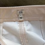 River Island  Stylish White Mini Skirt.  Faux leather.  Size US 2. Photo 2