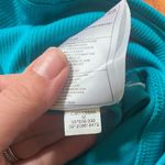  NikeFit Crop Blue Teal Athletic Workout Cropped Leggings Medium Photo 6