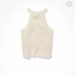 American Eagle AE Cropped High-Neck Ramones Graphic Tank Top Photo 3