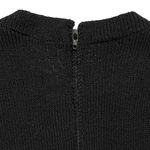 St. John Collection Black Santana Knit Long-Sleeve Fitted Tunic Top Photo 6