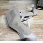 Circus by Sam Edelman Circus NY by Sam Edelman Savanna Strappy Heels Women's 8.5 Cream Patent Leather Photo 4