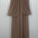 Birdy Grey NWT Sandy Taupe Christina Covertible Dress Size M Bridesmaid Wedding Photo 3