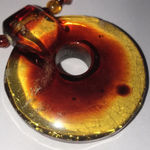 Genuine Amber Beads Boho Pendant Vintage Beaded Boho Necklace Photo 8