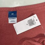 Old Navy NWT Size 3X Dusty Rose Pink Square Neckline One Piece Ribbed Bodysuit Photo 2