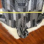 Lightweight Hoodie Popover Top Black Grey Size XL Photo 6