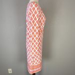 Cabana Life Womens Nantucket Sound Print Shift Dress Size M Cover Up 50+ UPF Orange Size M Photo 6