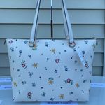 Coach Chalk Multi Gallery Wildflower Printed Large Tote Photo 3