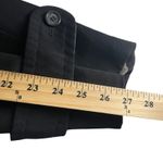 Woolf Brothers Vintage 100% Pure Wool Black Belted Trench Coat Photo 8