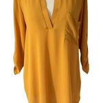 Lush Clothing Lush Mustard Blouse Women Size Small | 12-4 Photo 0