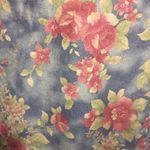 Coldwater Creek Berber Floral Vest Sz M Photo 5