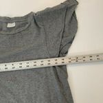 Tresics Women's  Gray Short Ruffle Flutter Crop Top Photo 4