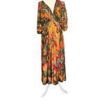 Farm Rio 100% organic cotton with a double V bodice and jungle print in size XS Photo 1