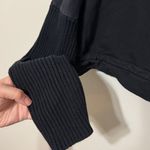Varley  Britannia Black Sweatshirt Size Medium Pullover Ribbed Sweater Turtleneck Photo 5