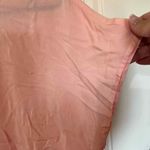 Melrose and Market  Pink Rayon Short Sleeve Blouse‎ Top Size M Photo 5