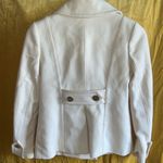 Tory Burch  Bernadine Wool Blend‎ Peacoat Button Jacket 48131588 SHELL/IVORY 0 Photo 5