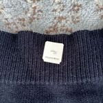 Vintage A’Milano Striped Cardigan/Sleeveless Mockneck Sweater Black White Medium Photo 8