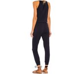 Bobi  Supreme Jersey Tied Waist Faux Wrap
Jumpsuit Photo 9