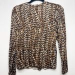 Talbots  Cardigan Sweater Womens LP Pure Merino Wool Quiet Luxury Career Workwear Photo 4